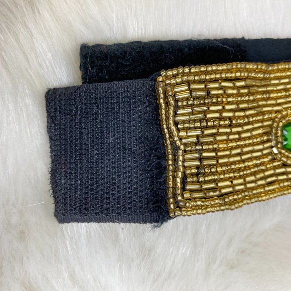 Vintage Michelle Stuart M/L Gold Bead Belt main image 5